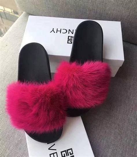 givenchy fluffy sandals.